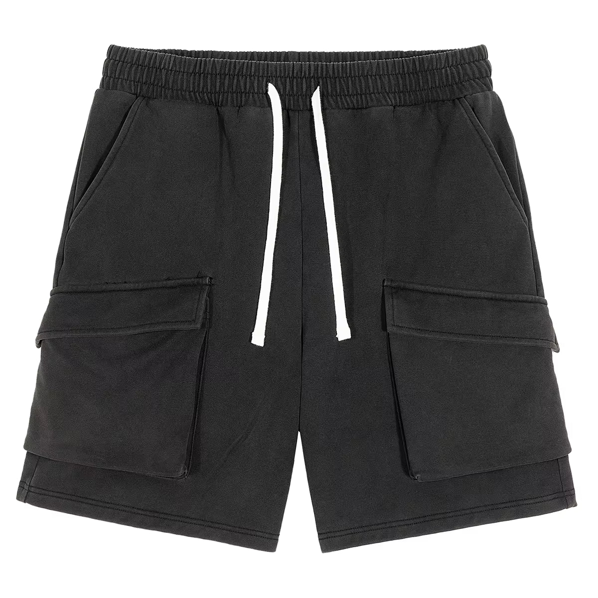 Short en coton délavé pour l'été