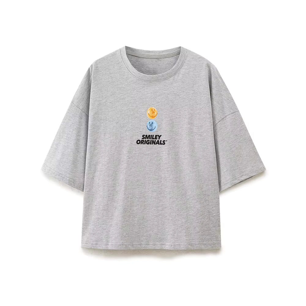 Sround Neckshort-Sleeved T-Shirt