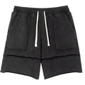 Short en coton délavé 100 % coton