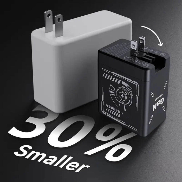 GaNPro 120W Retractable Fast Charger Cube